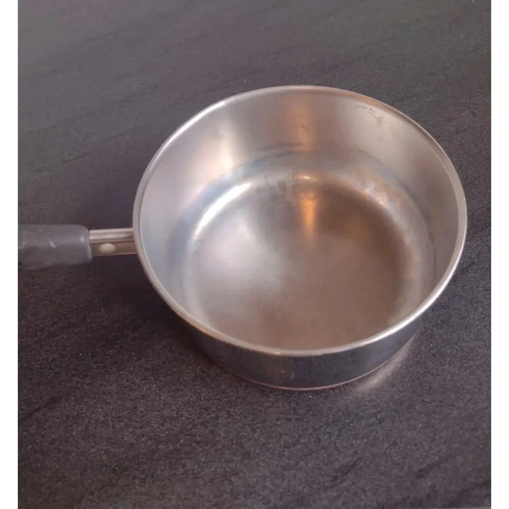 Vintage Revere Ware Copper bottom 1 Qt Quart -83 Sauce Pan w/Lid Clinton, ILL